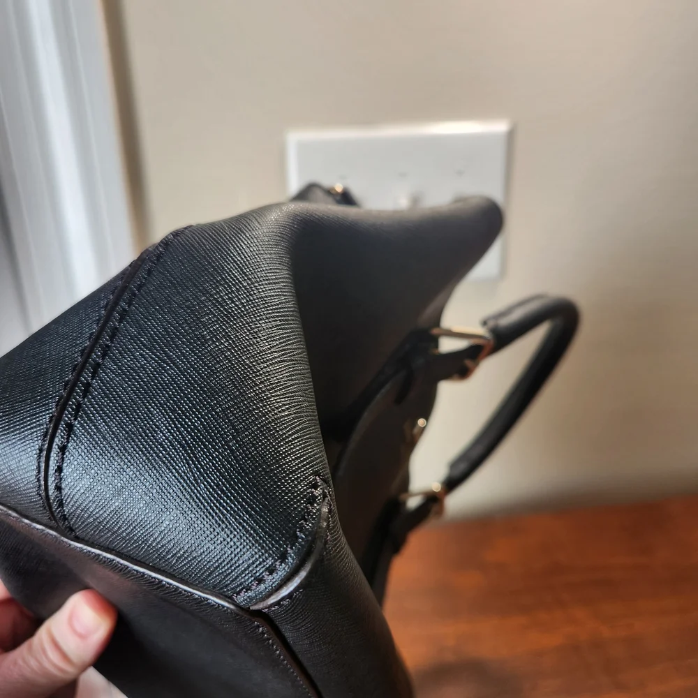 kate spade New York Black Saffiano Leather Handbag - Picture 6 of 15